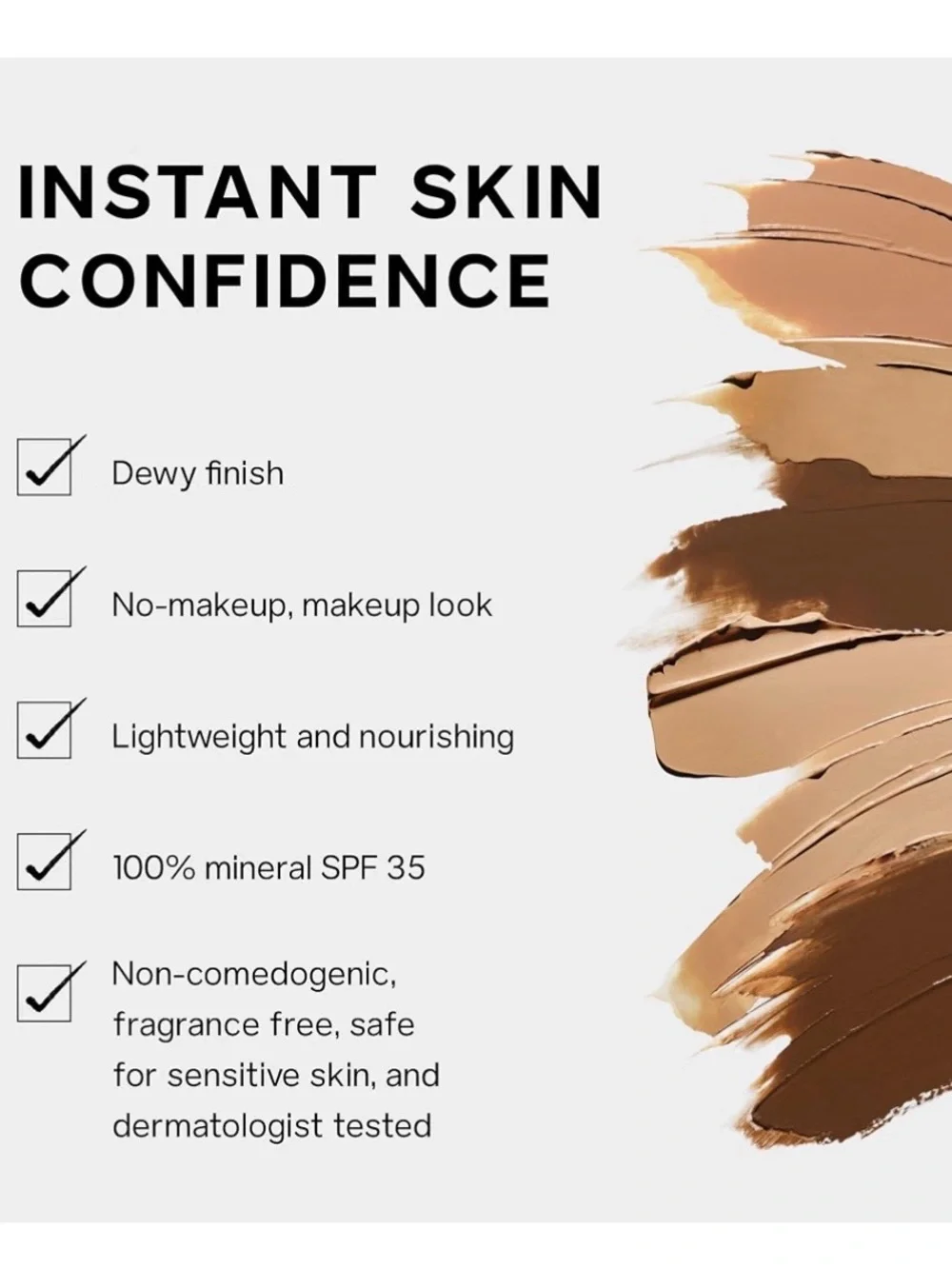 Saie Slip Tint Tinted Moisturizer — Three and Half (NEW IN BOX)- exp 12/2027